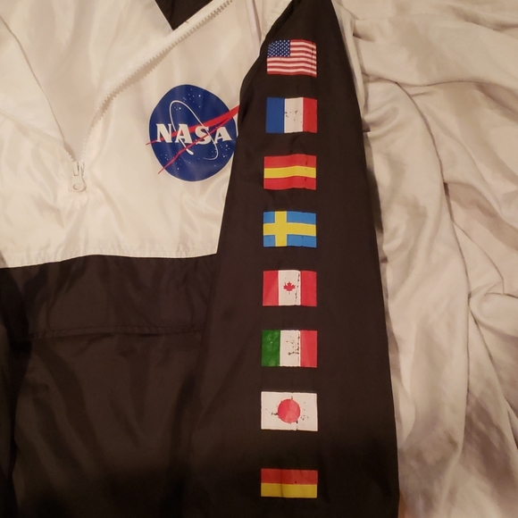 NASA nylon jacket Men's Med - Picture 5 of 6
